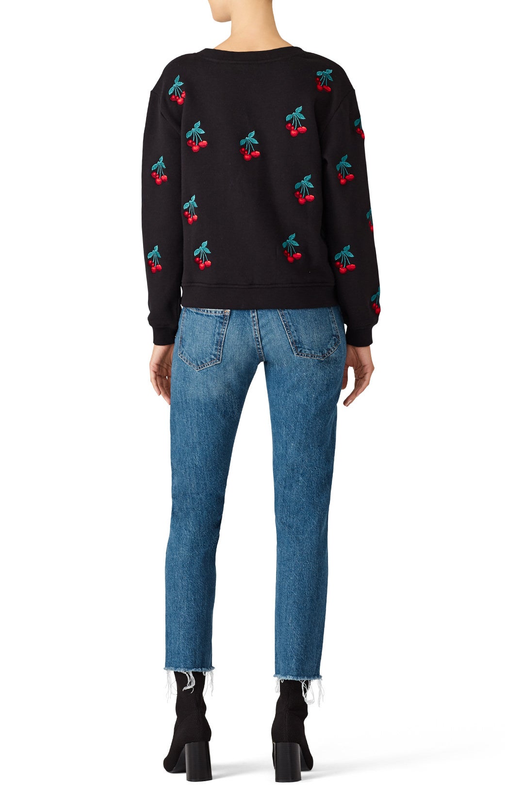 Cherry Print Sweatshirt by The Kooples 1