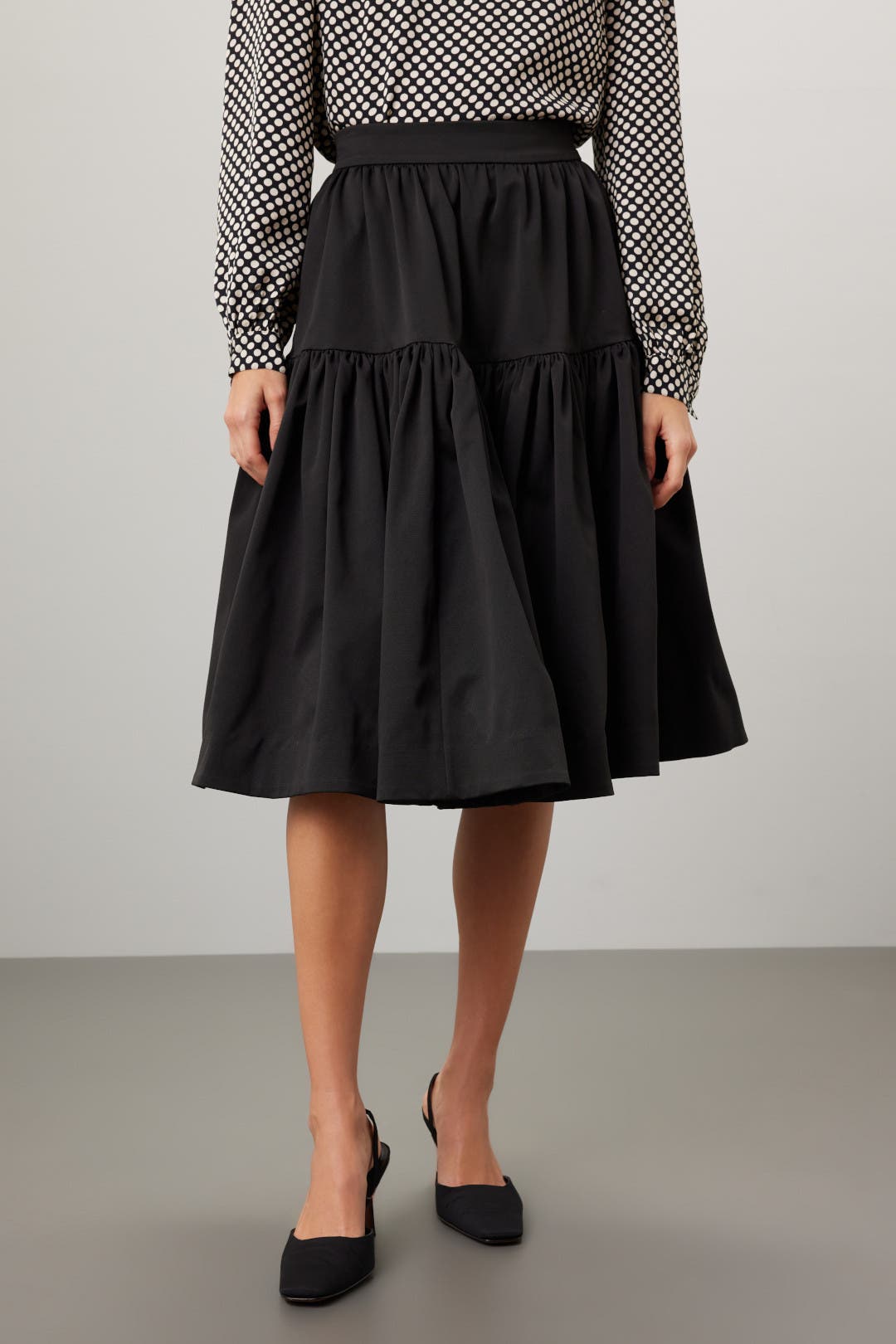 Drop Waist Faille Skirt by kate spade new york | Rent the Runway