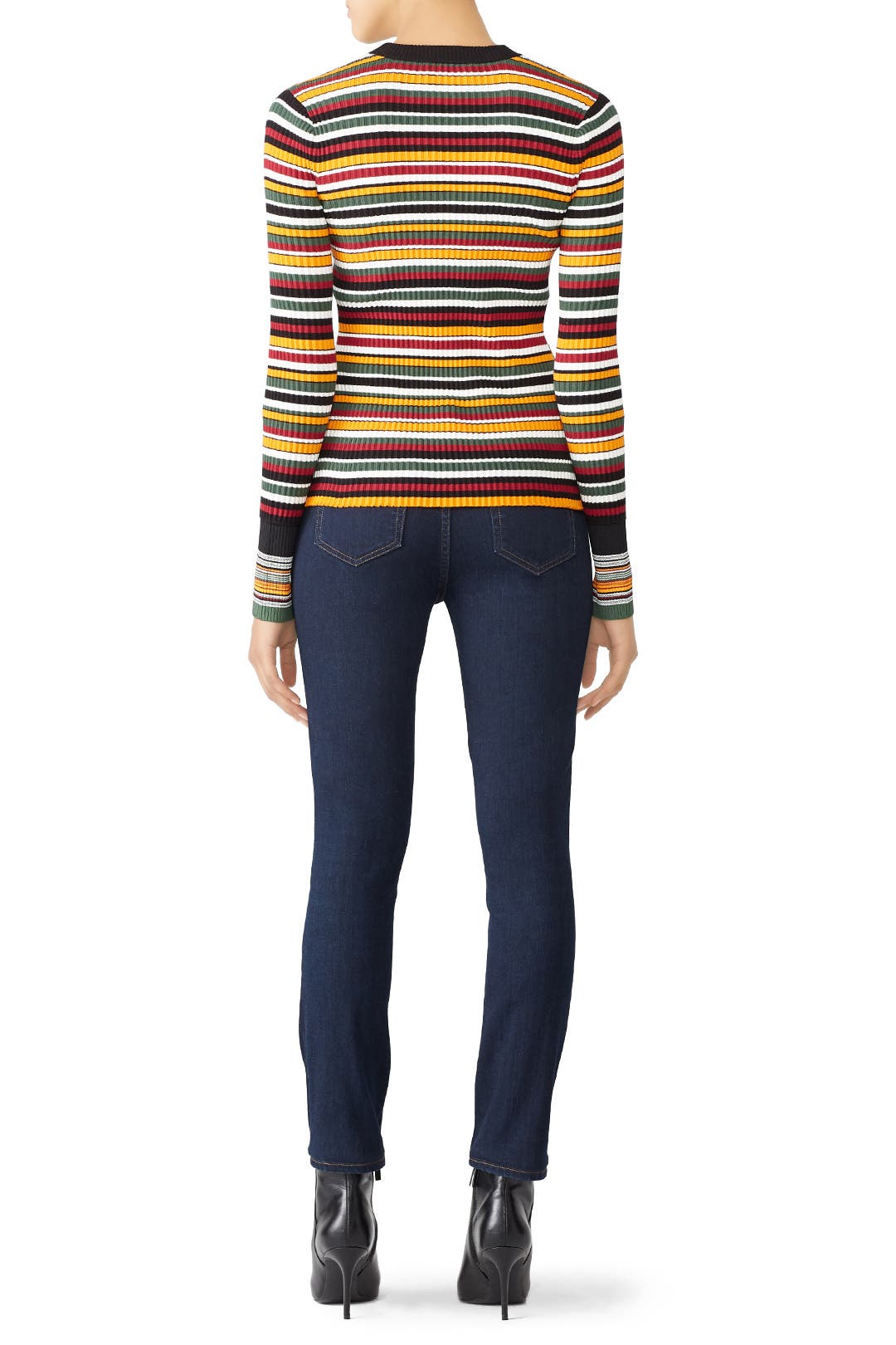 Long Sleeve Multi Striped Pullover by 3.1 Phillip Lim | Rent the