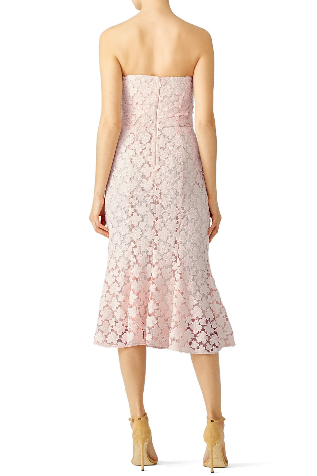 Blush Franklin Midi Dress by Shoshanna 2