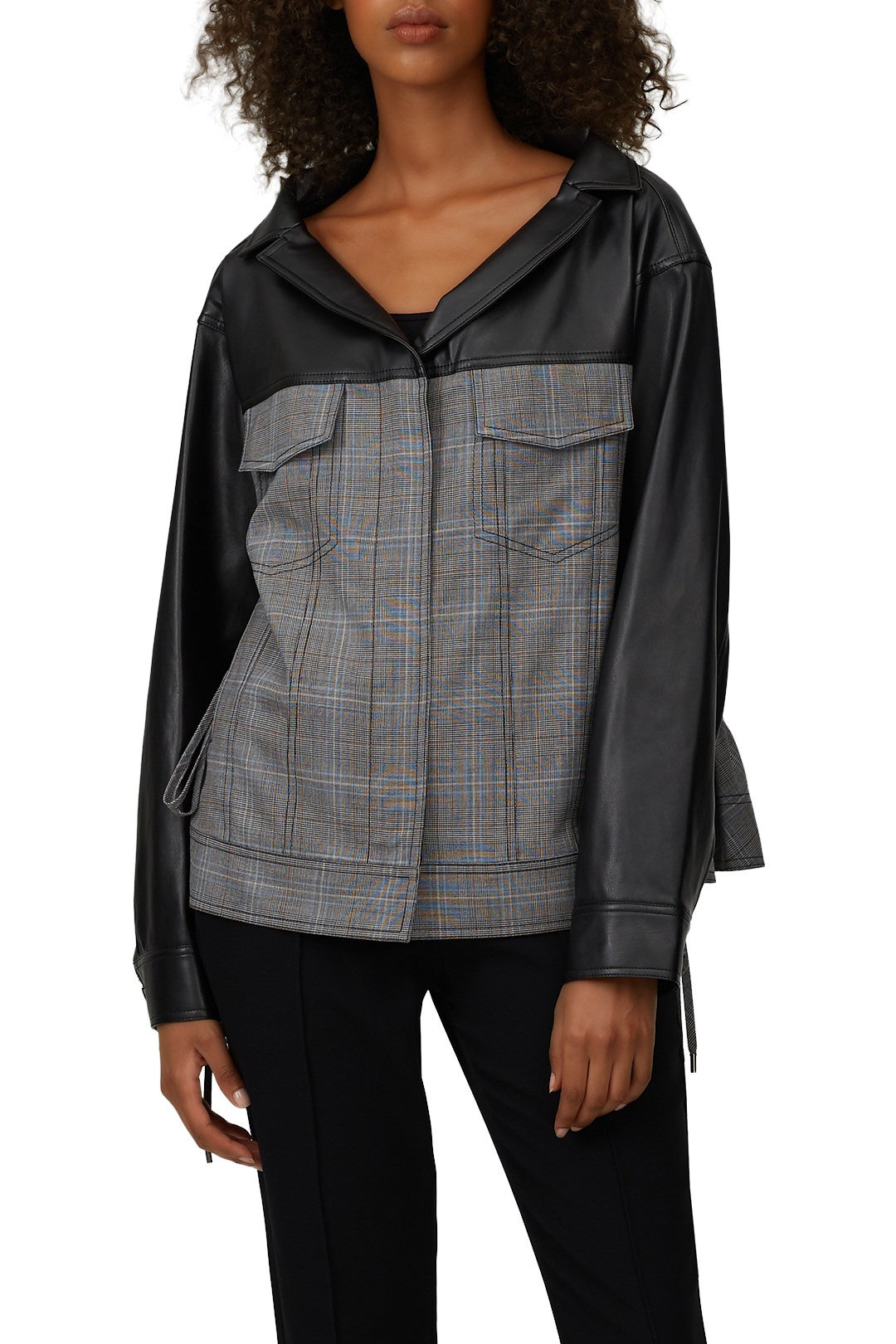 Oversized Ruched Jacket by ADEAM 1