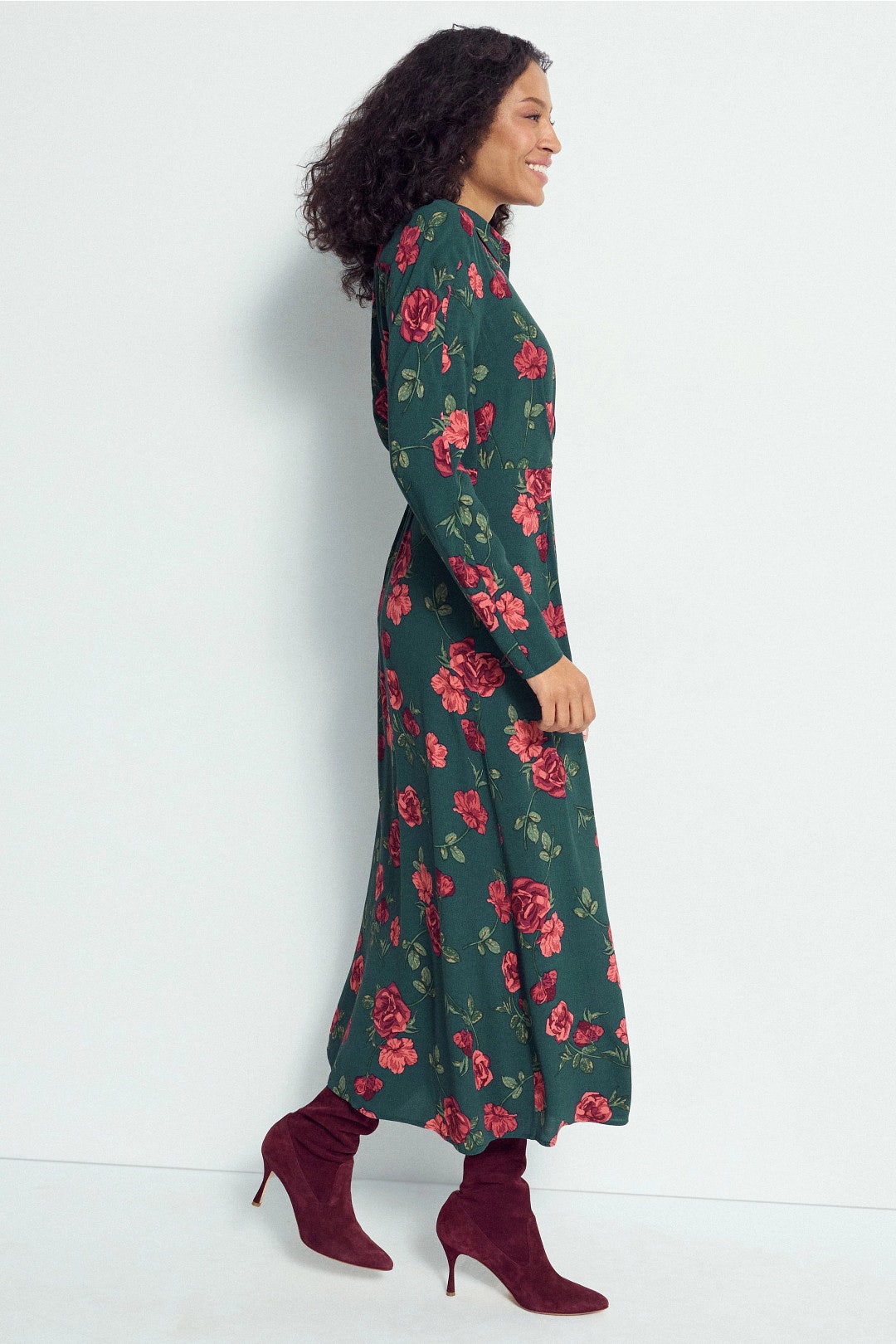 Icon Button Up Collared Maxi Dress by Favorite Daughter 1