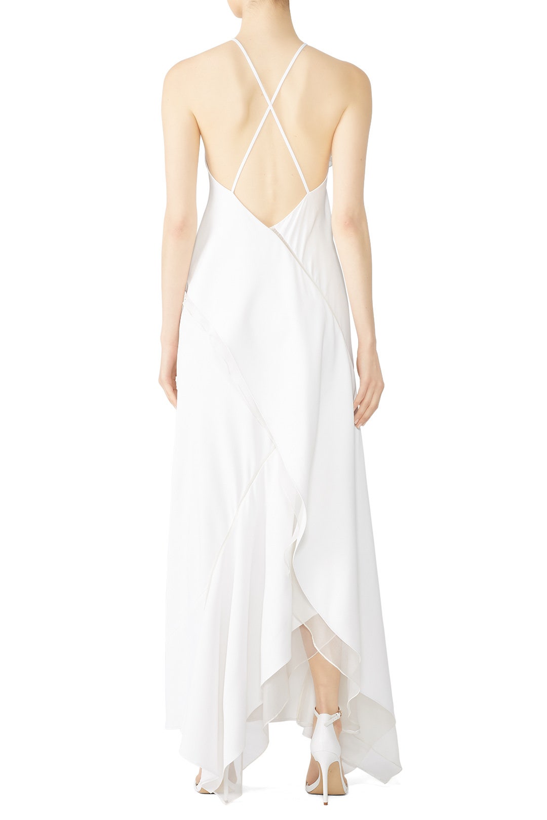 Criss Cross Ruffle Gown by Jason Wu Collection 1