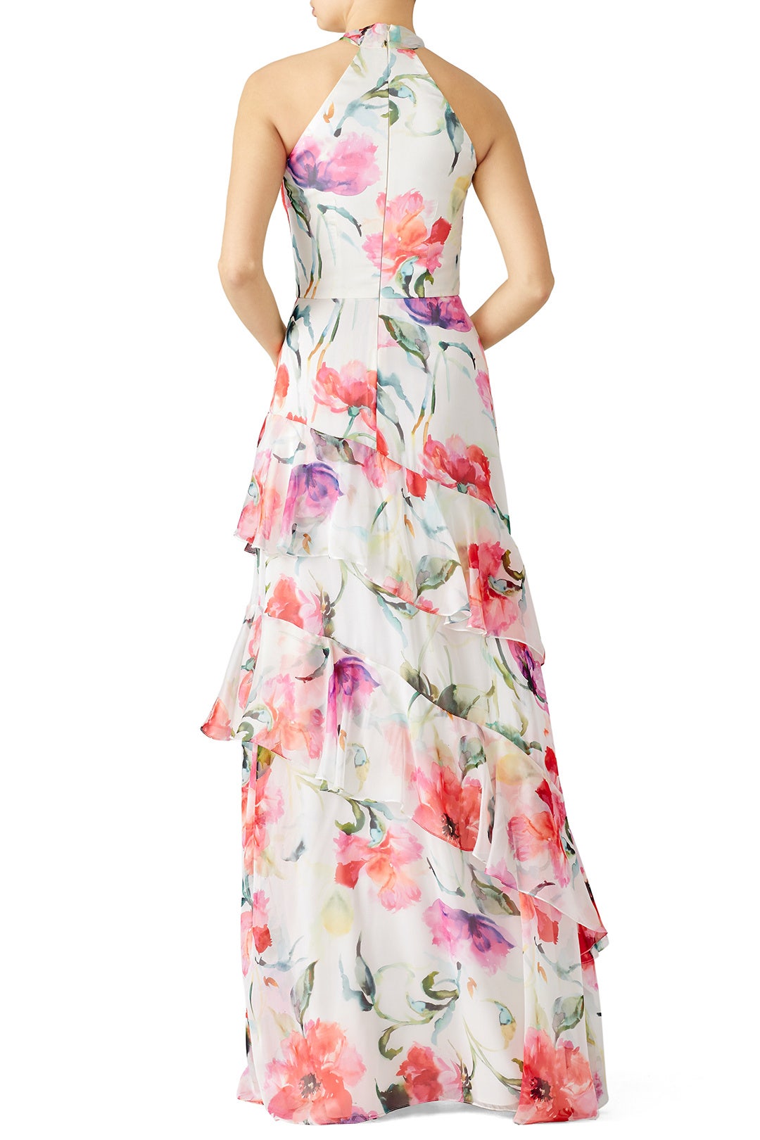 Peony Print Maxi by Theia 2