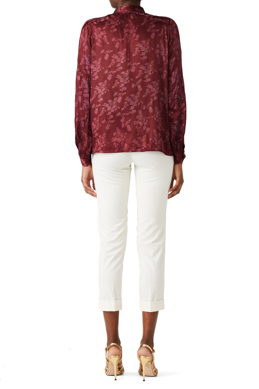 Burgundy Classic Shirt by byTiMo 1