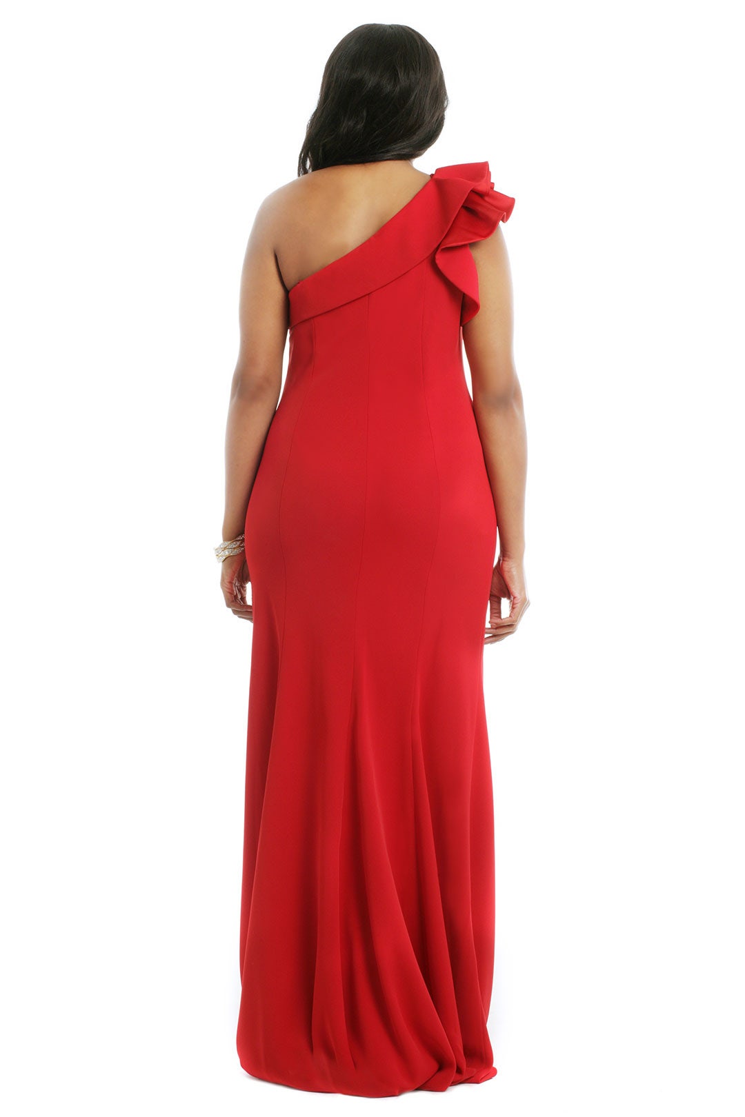 Couture Ruffle Gown by Carmen Marc Valvo 1