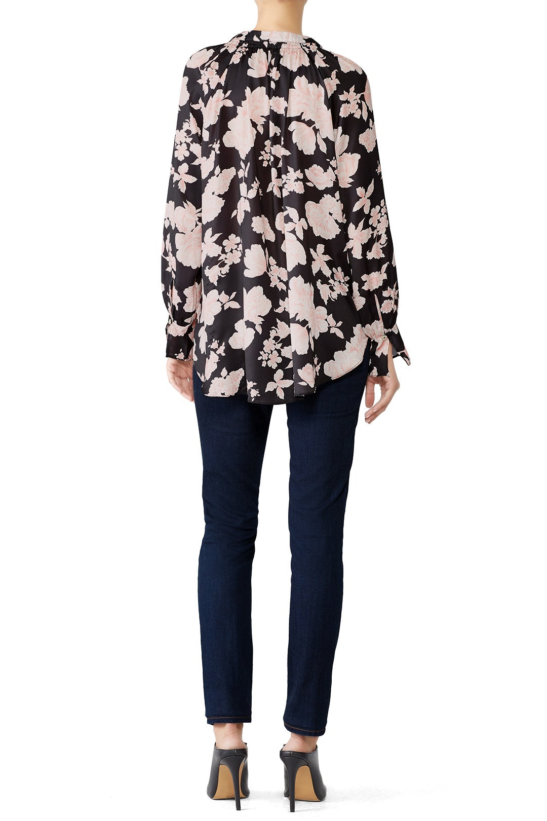 Smocked Neck Maternity Top by Ingrid & Isabel 1