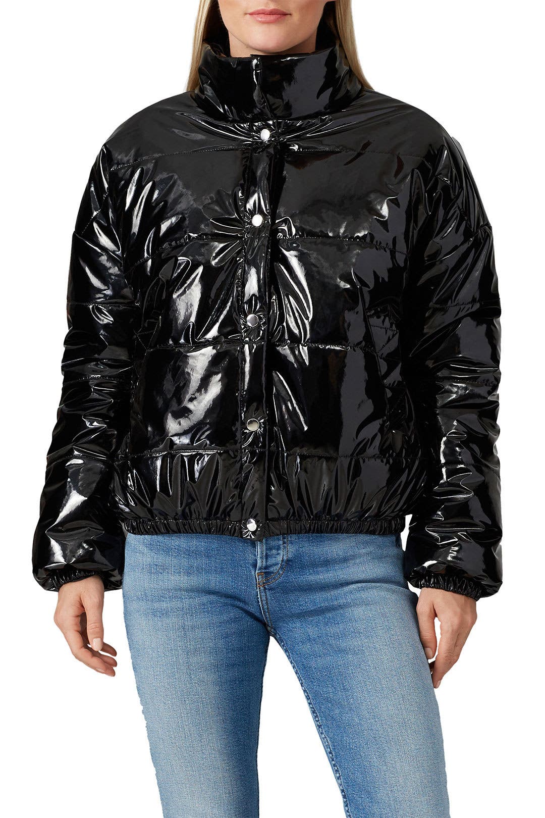 ジャケット・アウター Super Black\" Shrink MA-1_BlackRib anytee Men's jacket black Axel Arigato | Soulz.lt