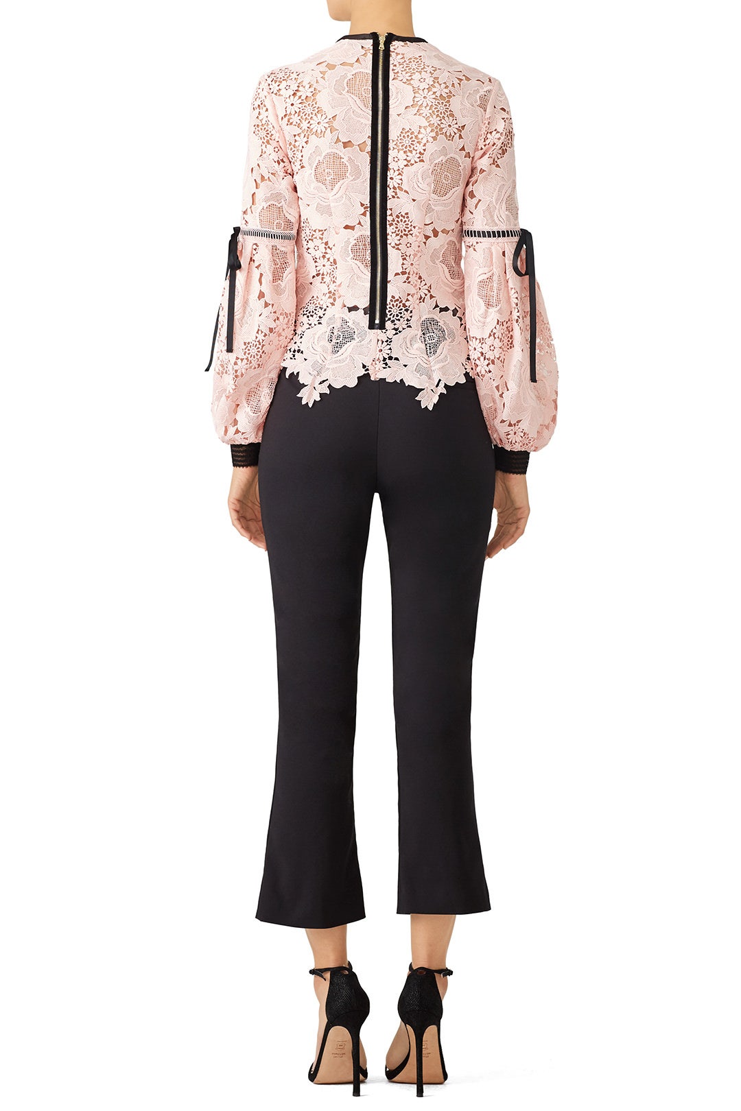 Pink Elva Lace Top by UnitedWood 2