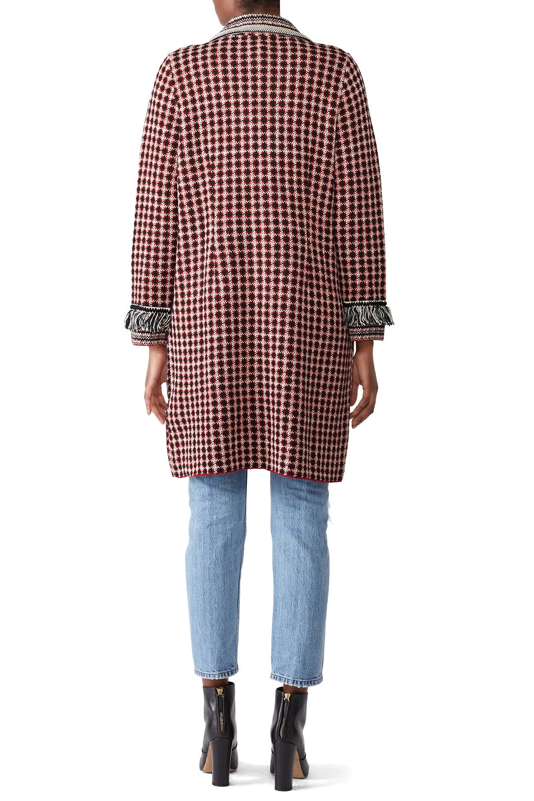 Geo Printed Fringe Coat by Aldomartins 1