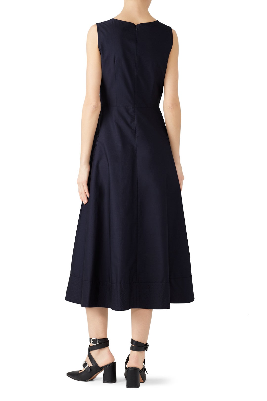 Sleeveless Trapunto Hem Dress by Co 2