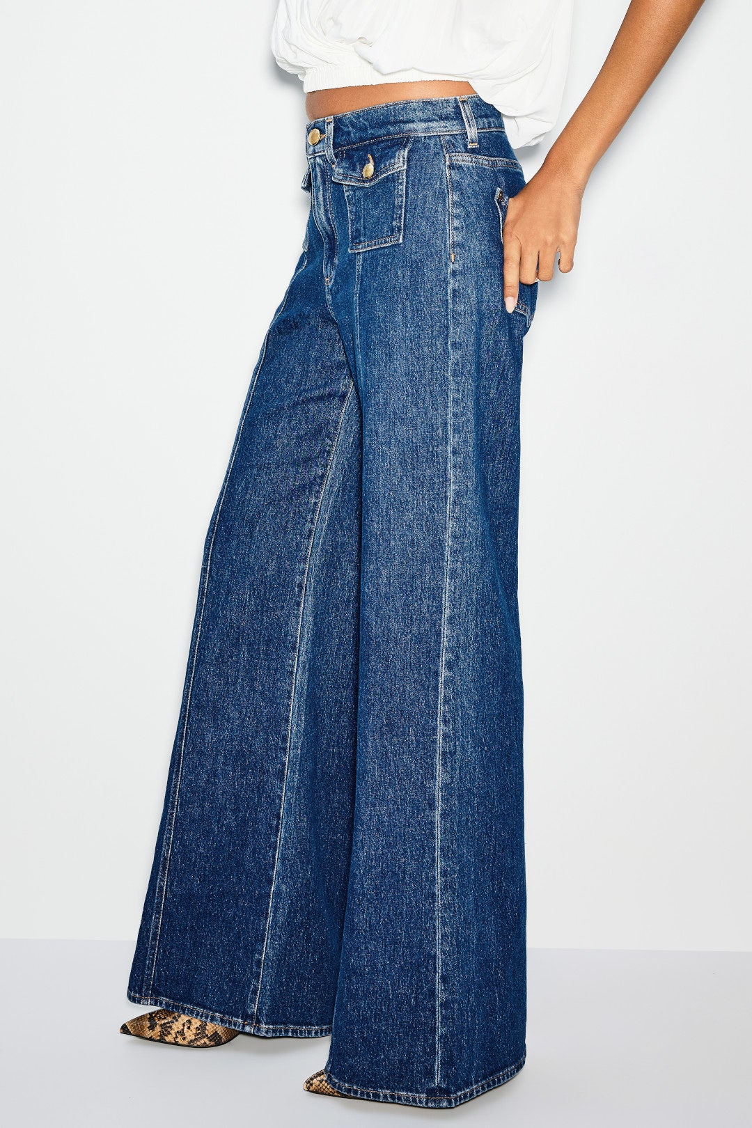 Lotta Wide Leg Jeans by 7 For All Mankind 1