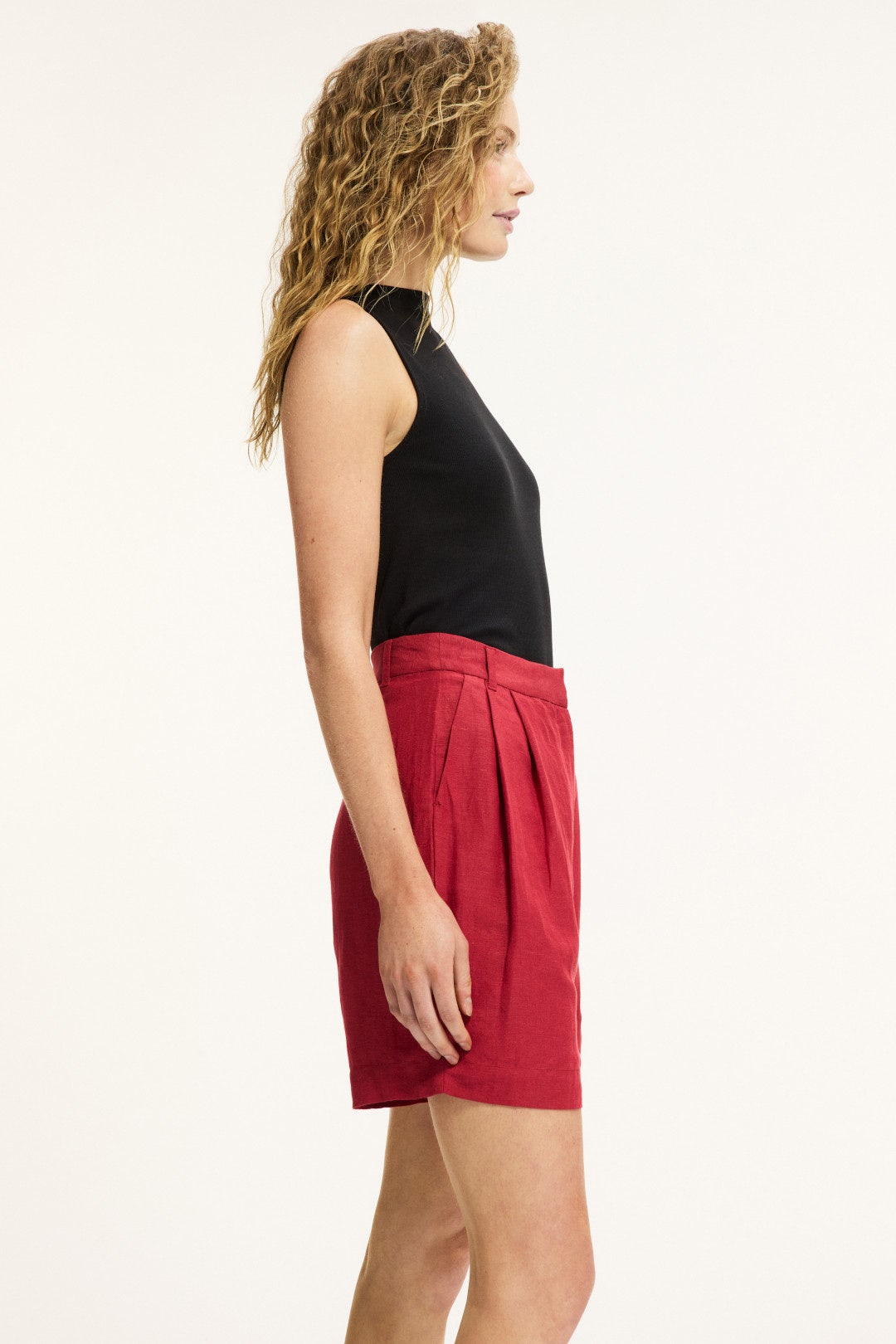 Birdie Linen Walking Shorts by French Connection 1