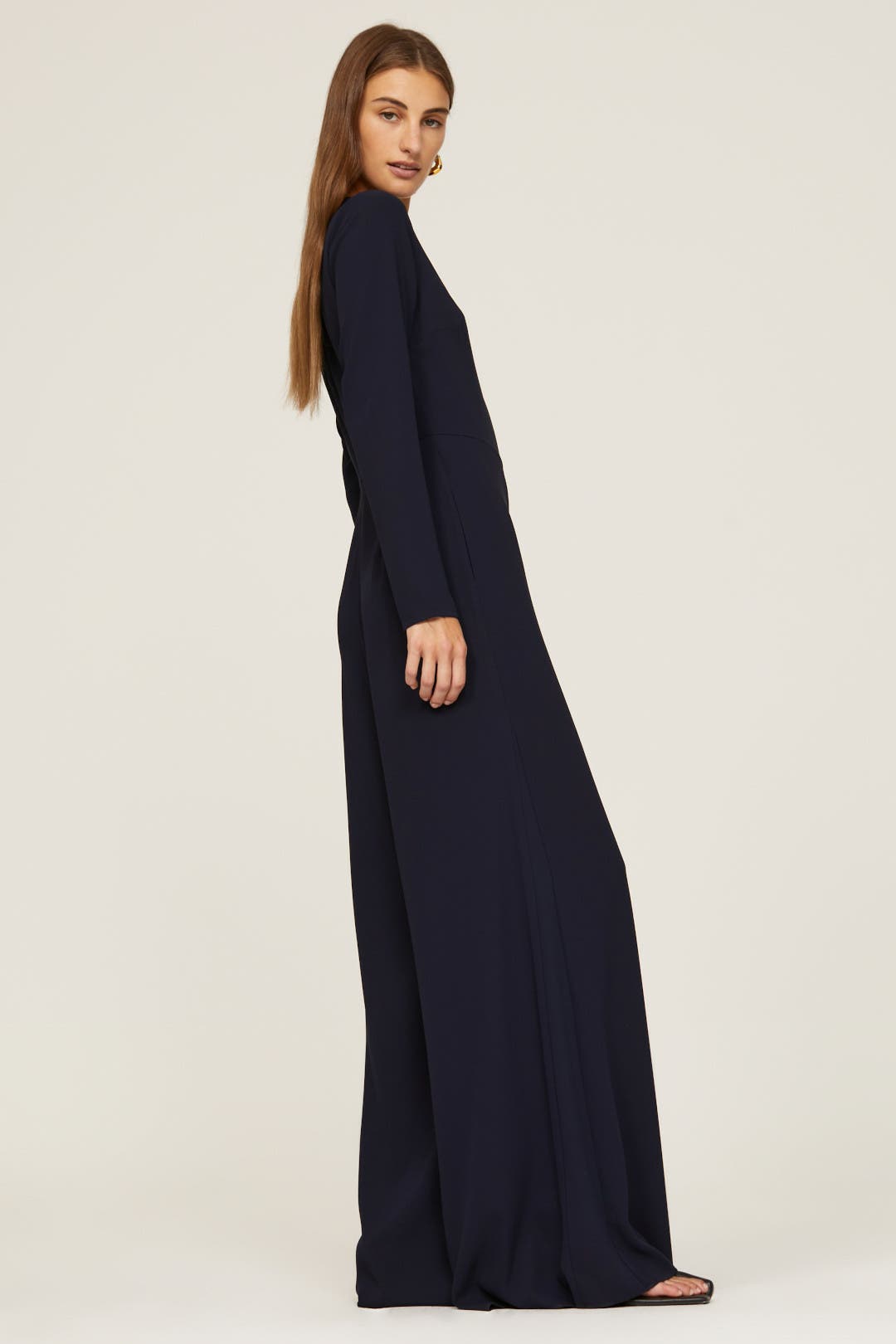 Navy Blue Jumpsuit by Adam Lippes x RTR | Rent the Runway
