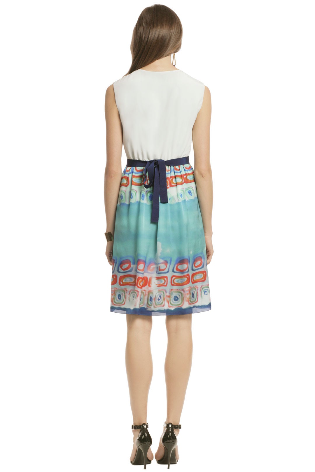 Marble Mosaic Dress by Alberta Ferretti 1