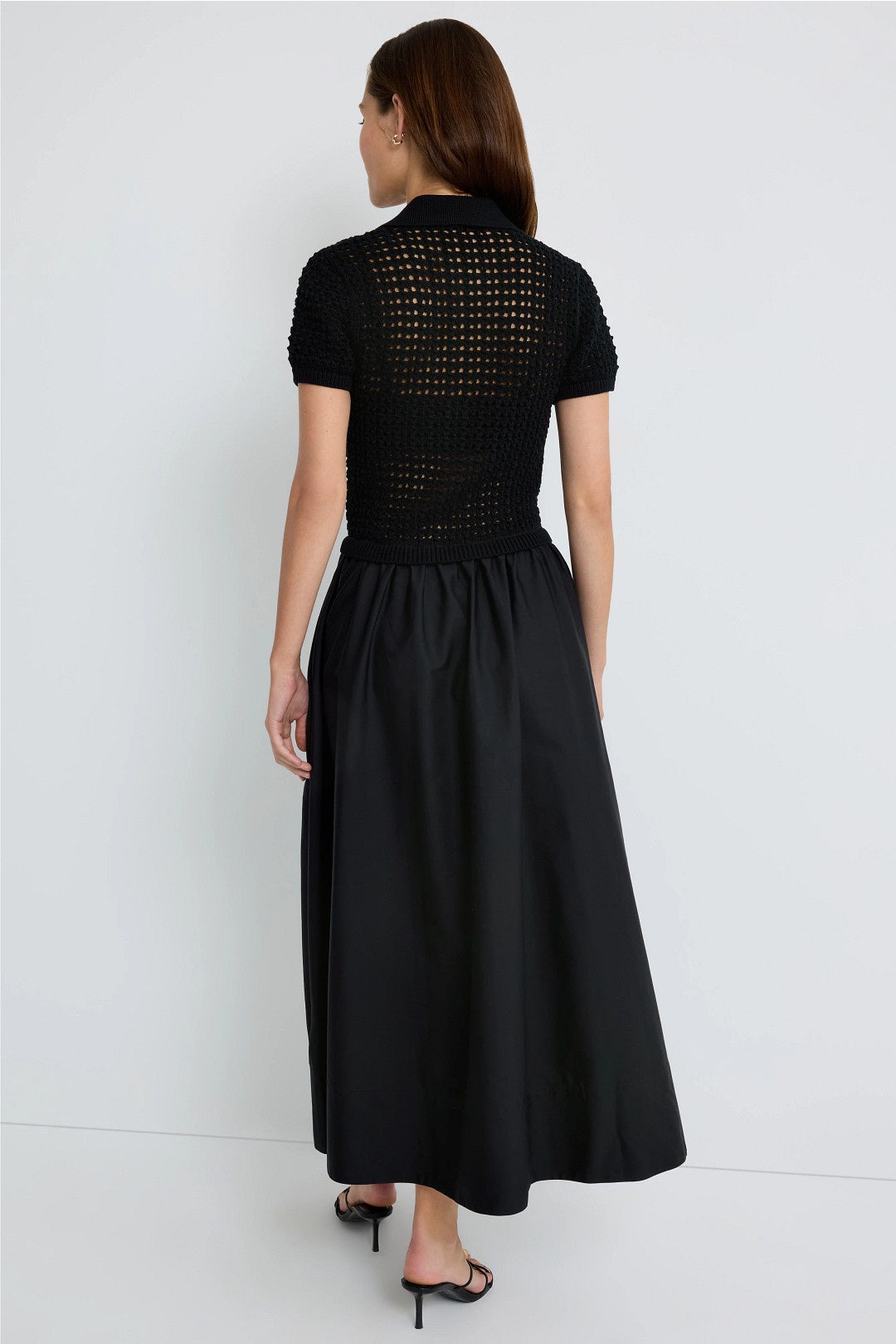 Woven Collared Midi Dress by Polo Ralph Lauren 2