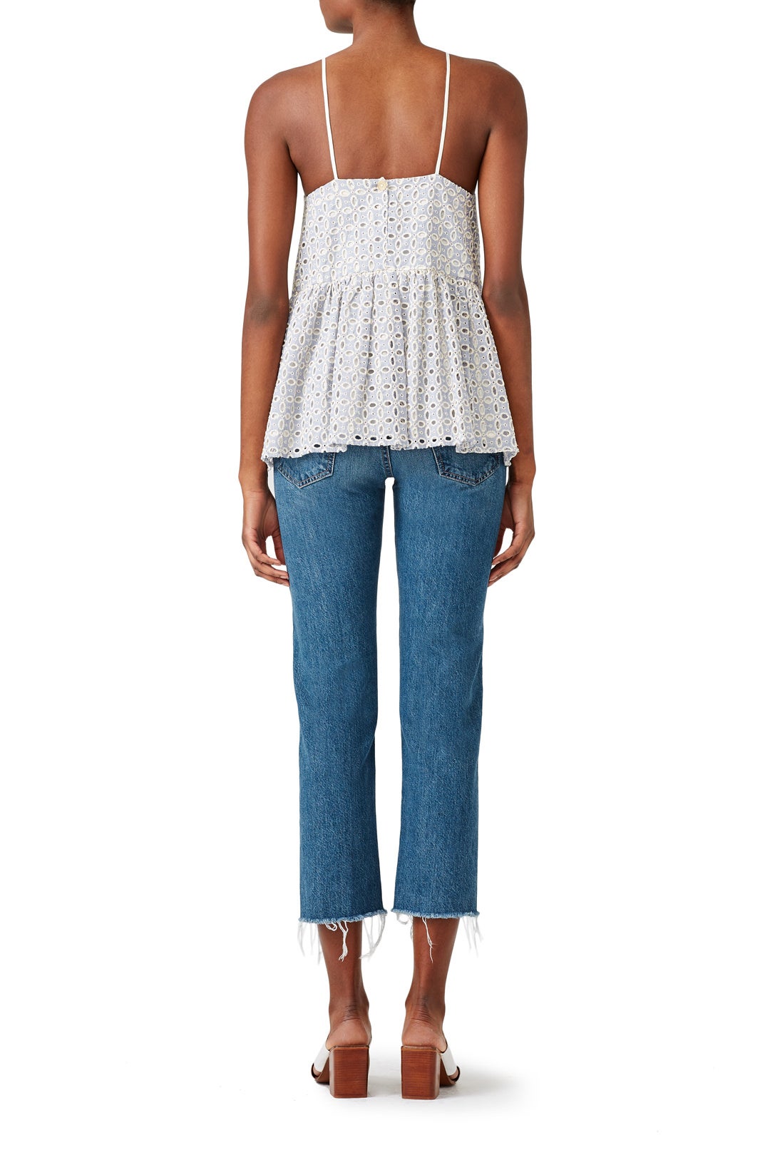 Eyelet Lagos Top by Paper Crown 1