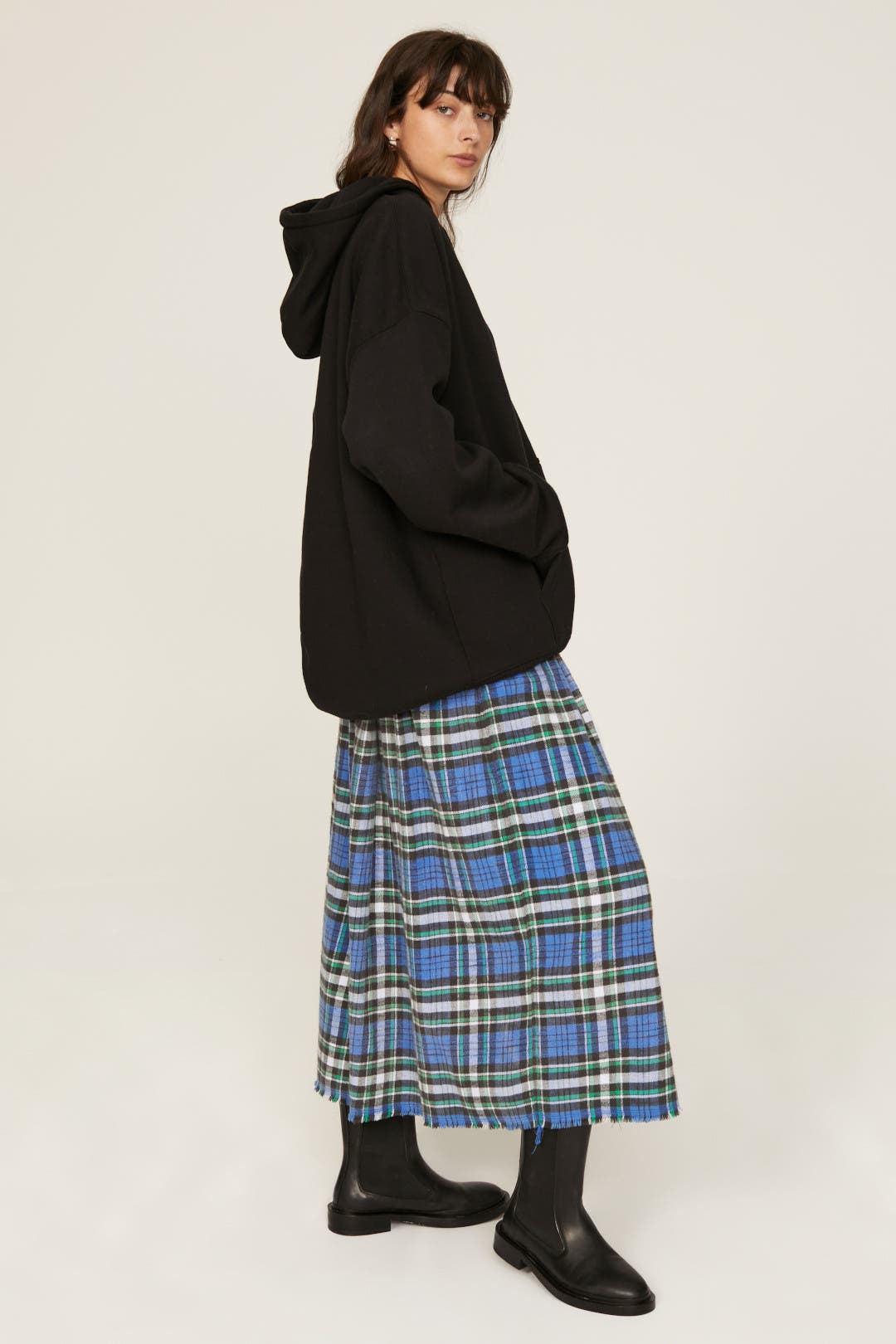 NOT CONVENTIONAL スカート layered kilt skirt wrap layered skirt / NOT CONVENTIONAL公式通販