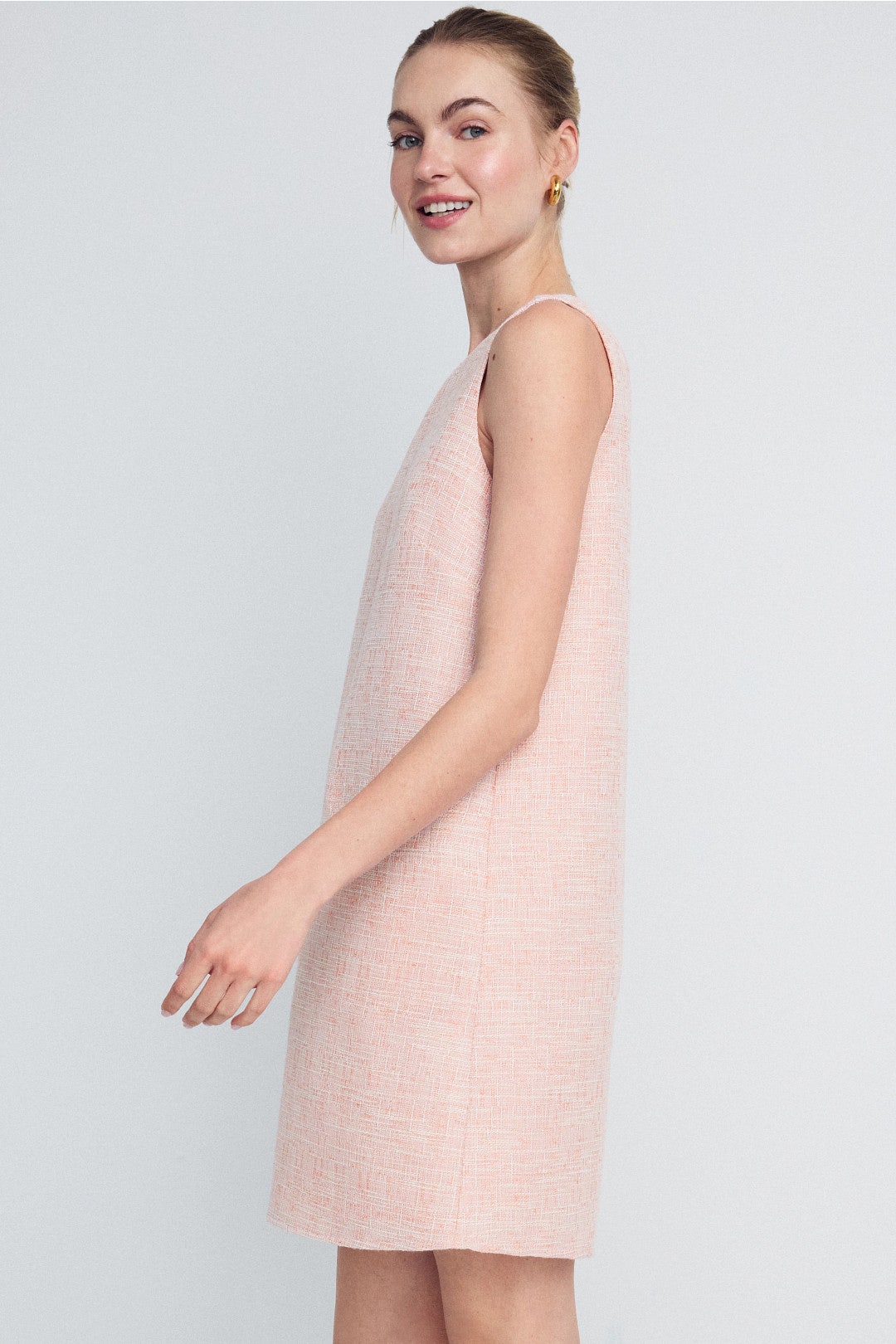 Pink Button Front Shift Dress by Sail to Sable 2