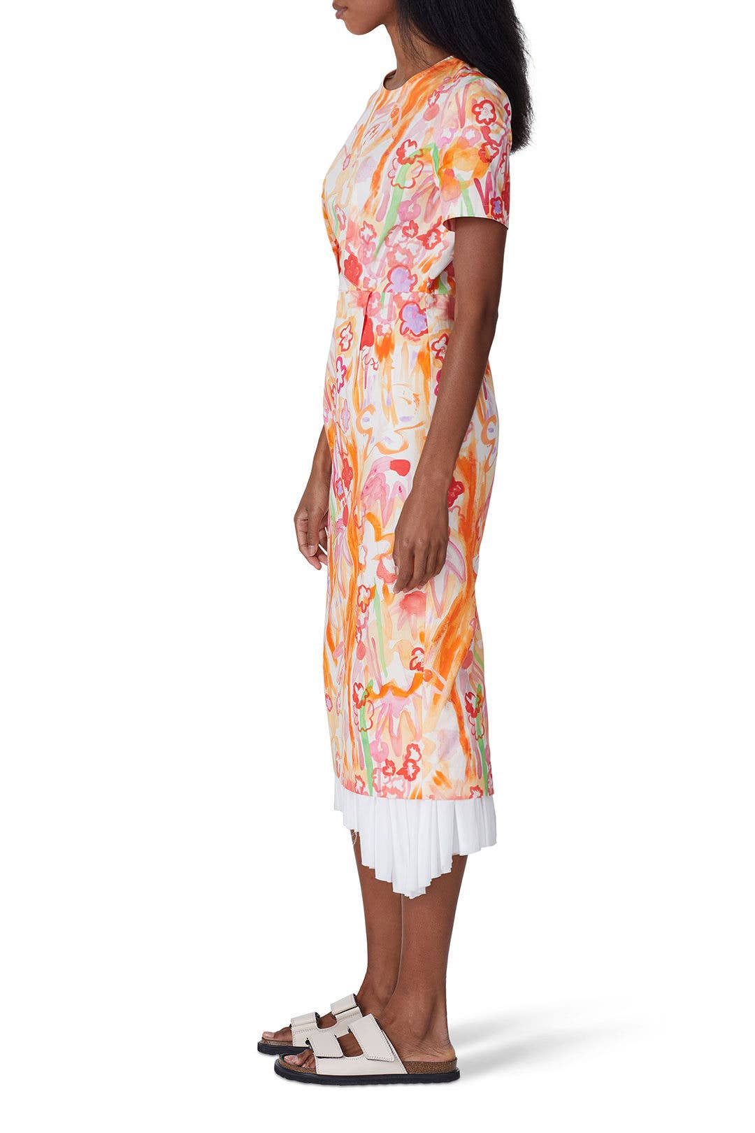 Watercolor Floral Layered Dress by Marni | Rent the Runway