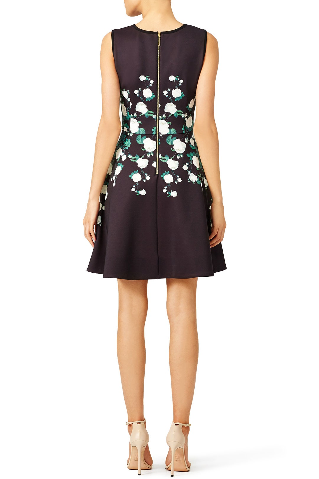 Black Woven Garden Dress by ERIN erin fetherston 1