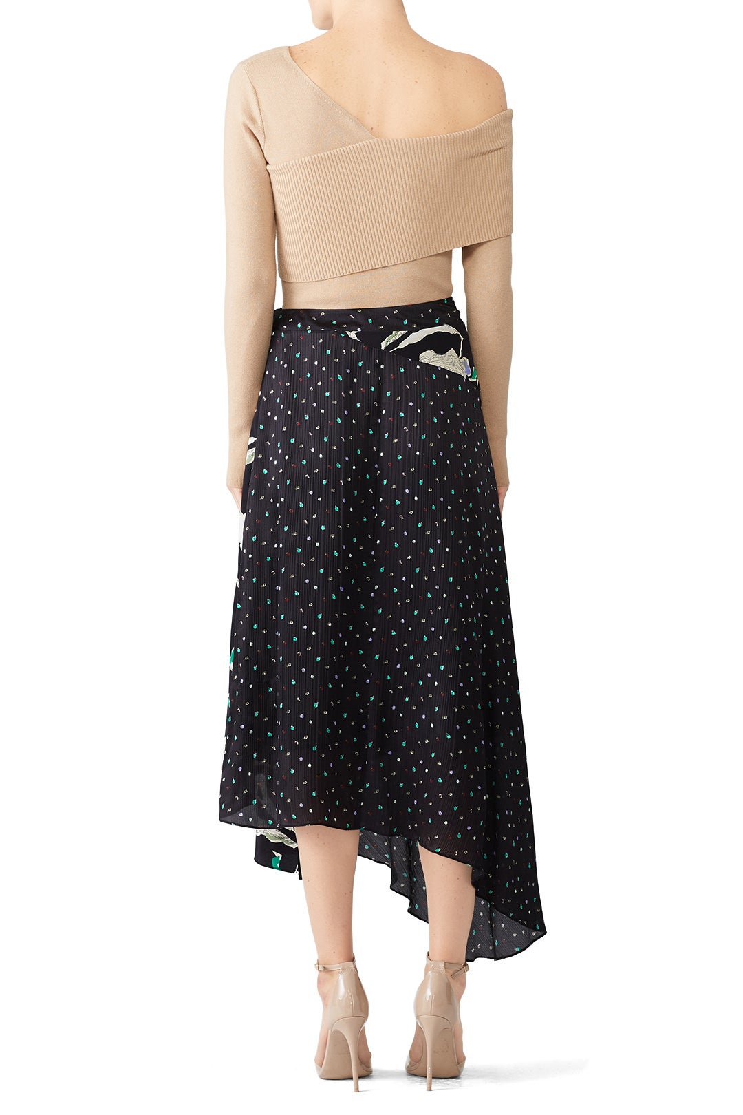 Matisse Floral Dot Skirt by Jason Wu 2