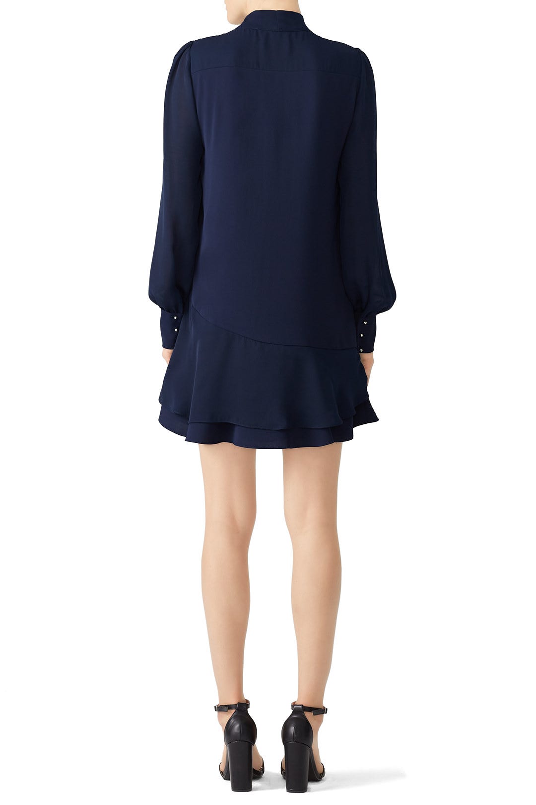 Navy Kenji Combo Dress by Parker 1