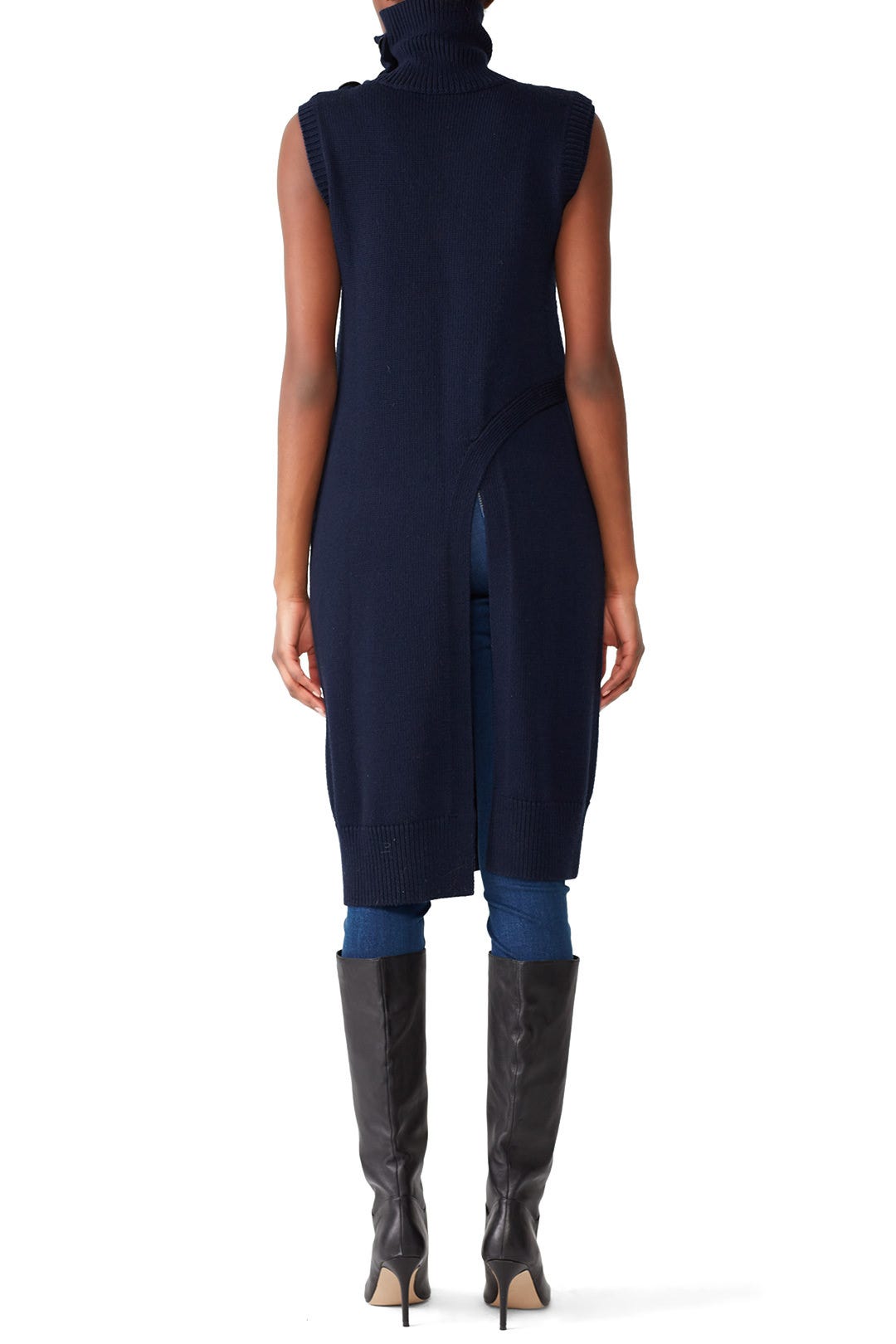 Criss Cross Turtleneck Tunic by DEREK LAM 2