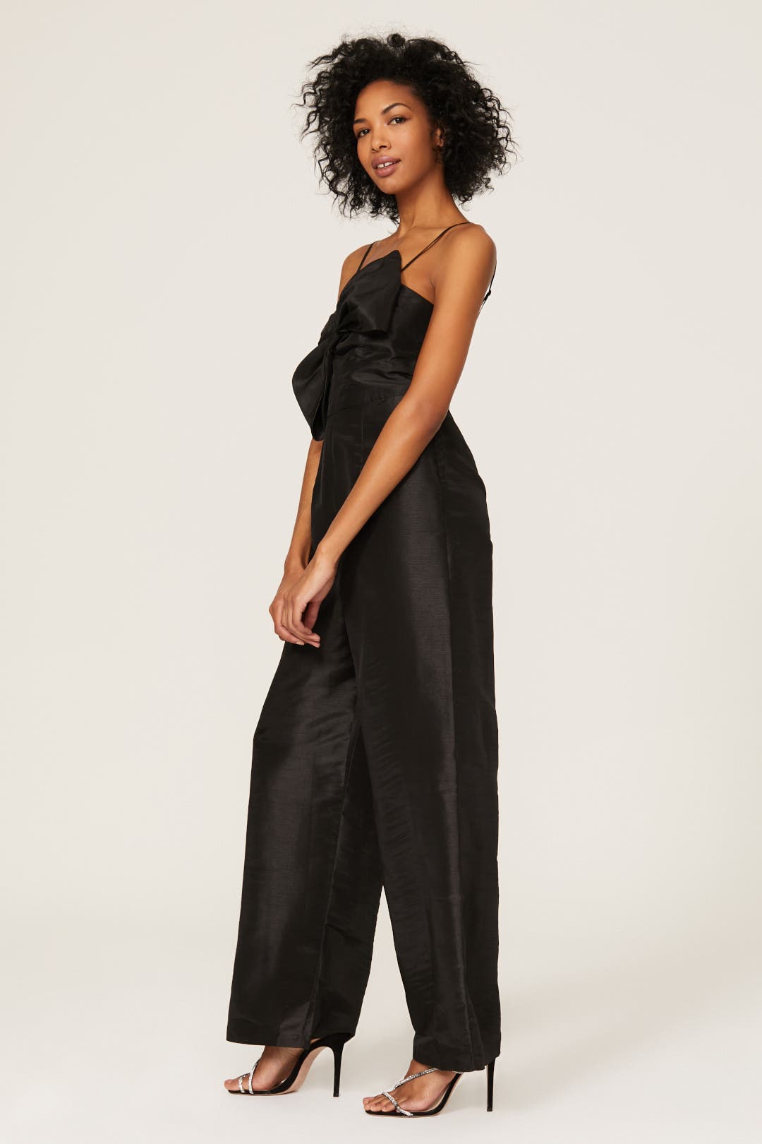 Solana Satin Jumpsuit by Hutch | Rent the Runway