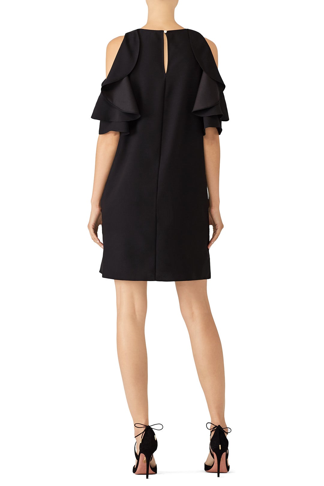 Black Cold Shoulder Dress by kate spade new york 1