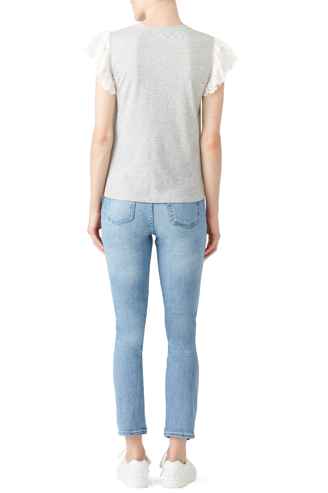 Lace Sleeves Samira Top by Rebecca Taylor NYC 2