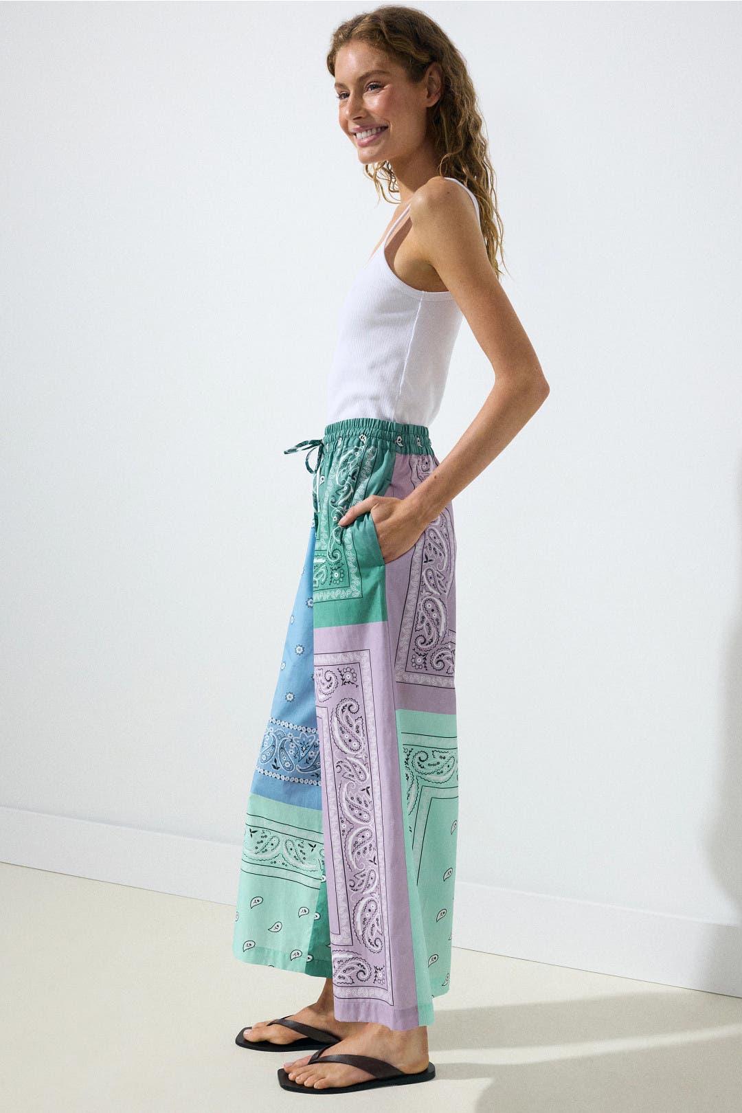 Patchwork Trousers by Weekend Max Mara | Rent the Runway