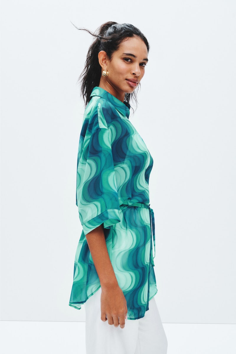 Gala Cover-Up Shirt by Devon Windsor - Photo 1