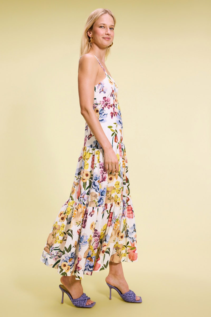 Greek Garden Maxi Dress by FARM Rio - Photo 1