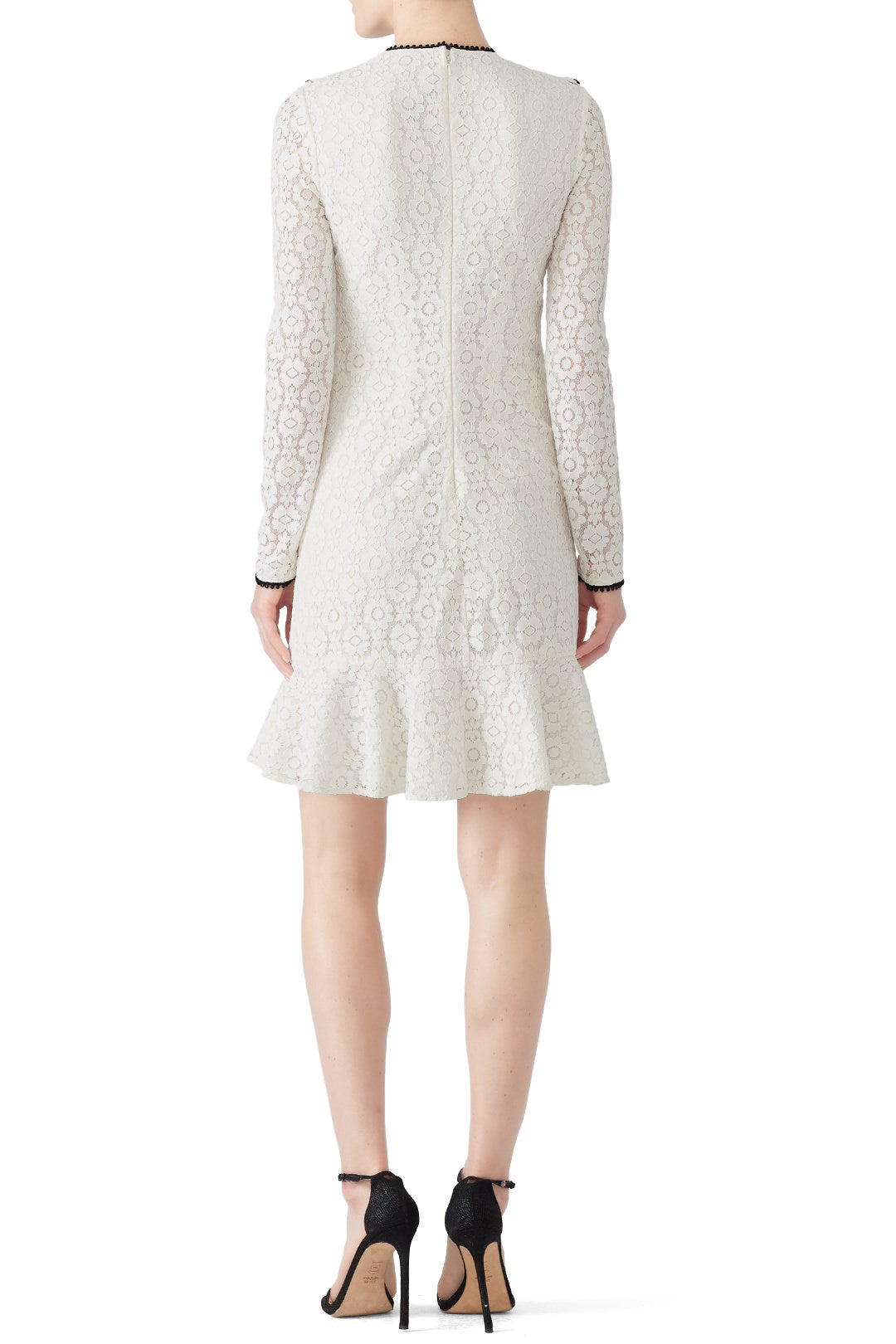 Ivory Lace Dress by ML Monique Lhuillier 1