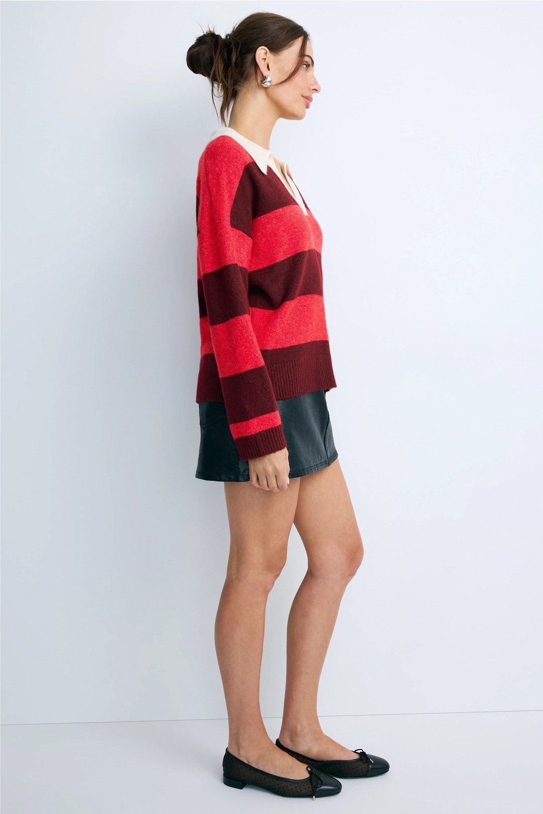 Marley Striped Rugby Sweater