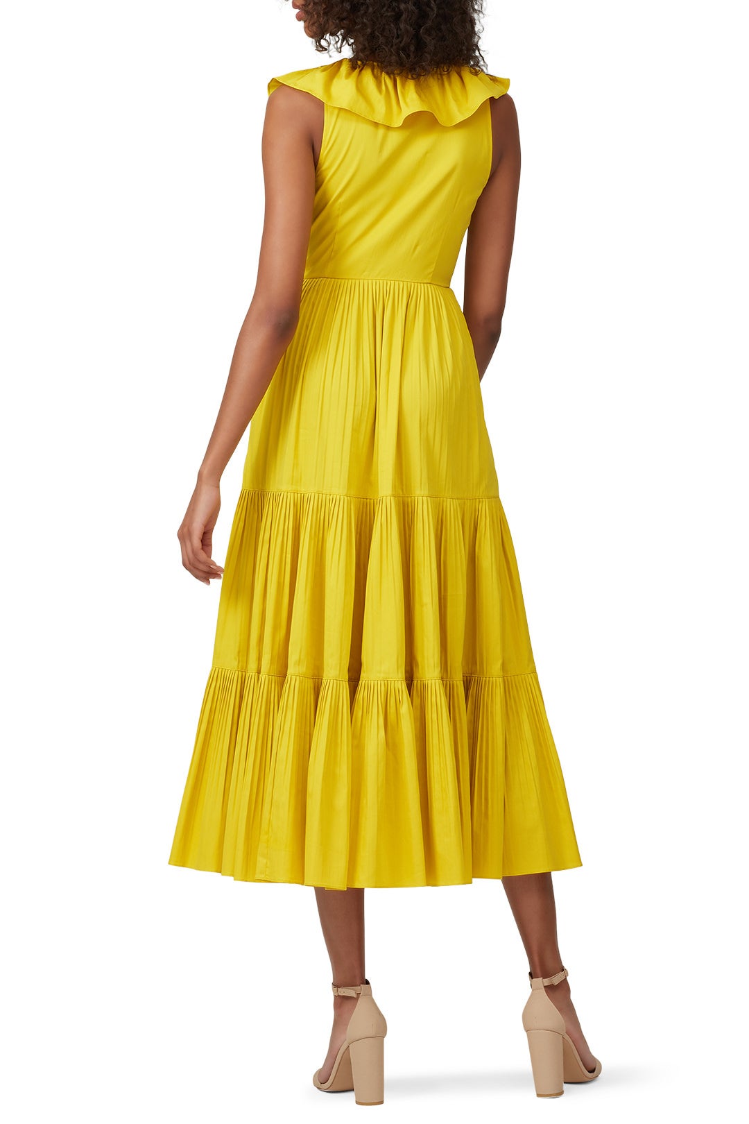 Poplin Ruffle Tiered Dress by kate spade new york 1
