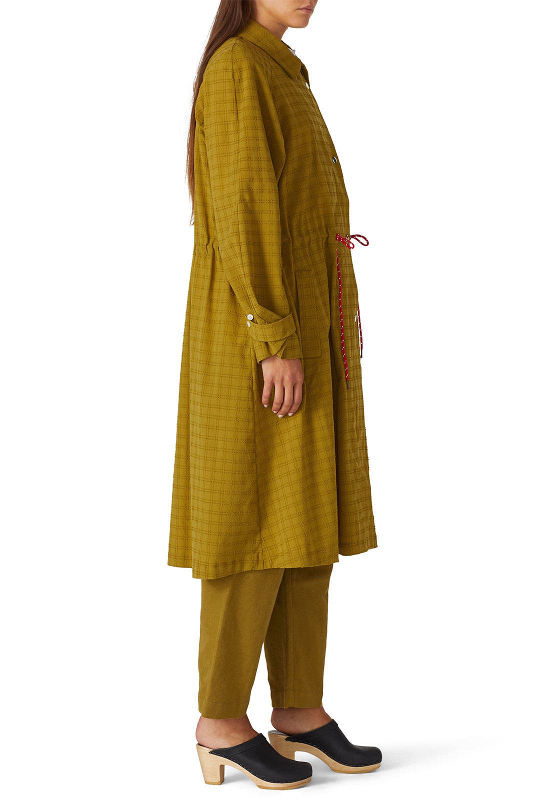 Green Procure Trench Coat by Rachel Comey 1