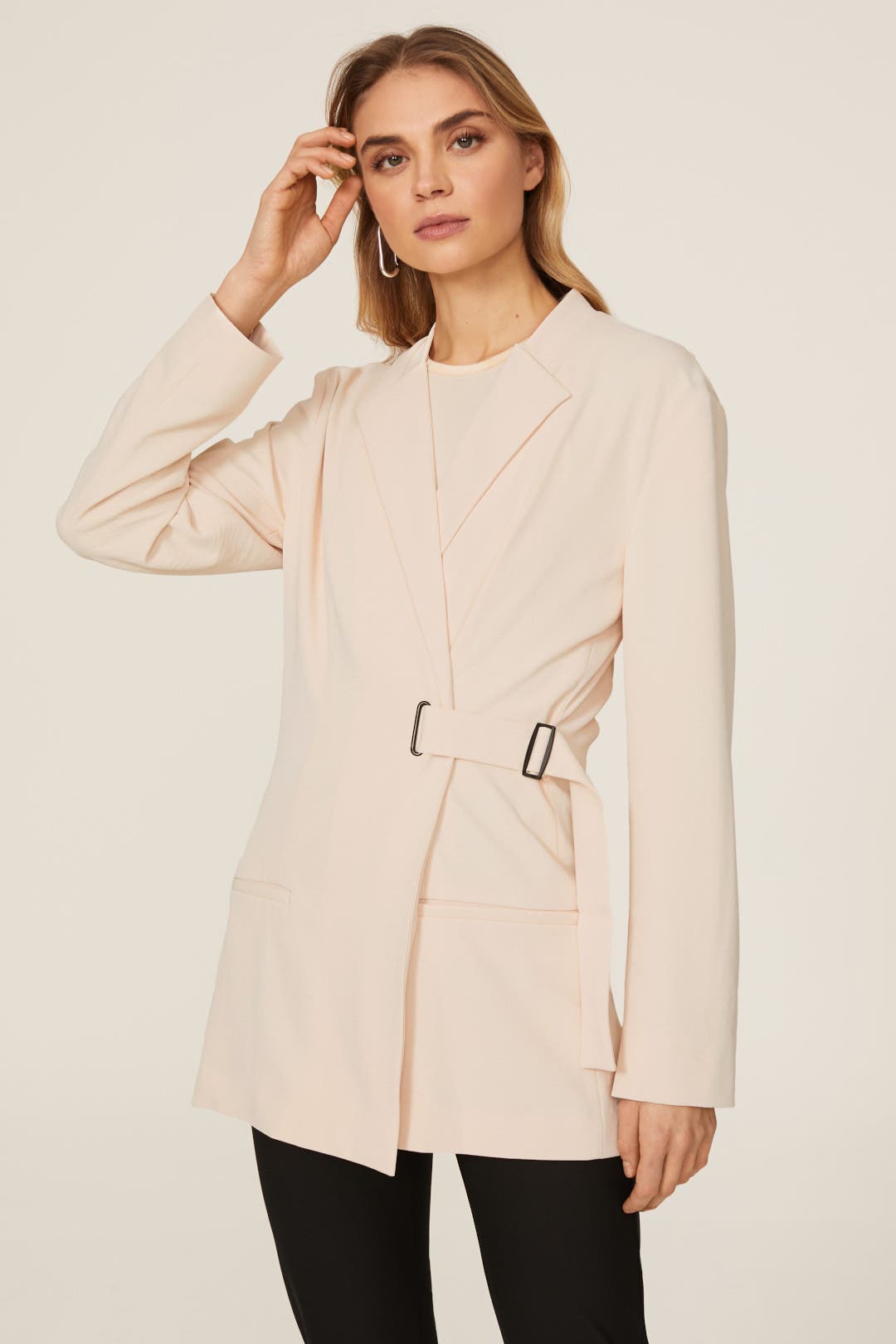 ジャケット・アウター Y-3 Mint Tailored Jacket Asymmetry M Asymmetrical Belted Blazer by Y-3 | Rent the Runway