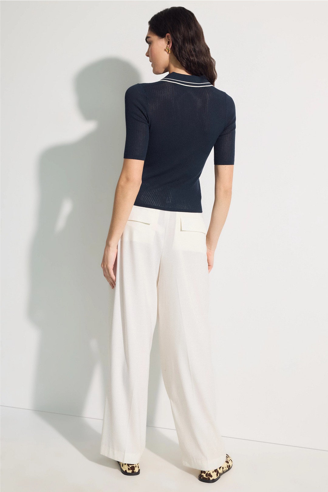 Piped Collar Polo Shirt by 7 For All Mankind 2