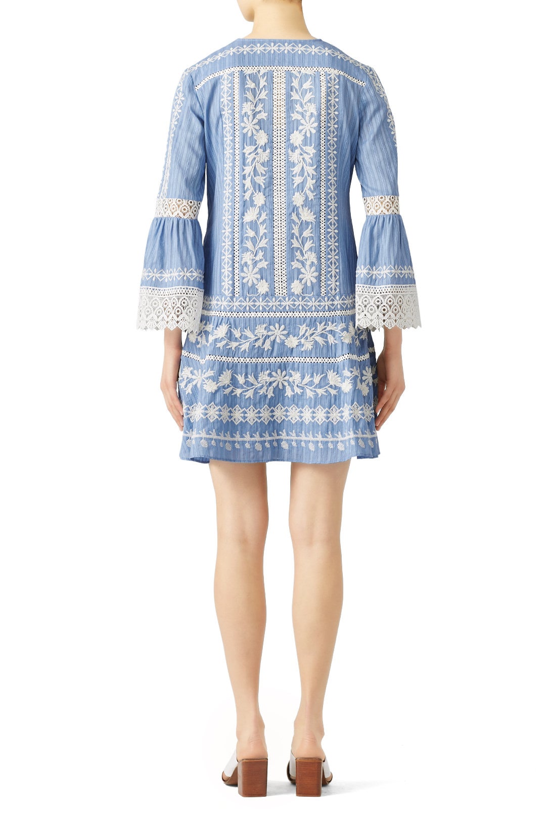 Blue Gabriella Dress by Tory Burch 1