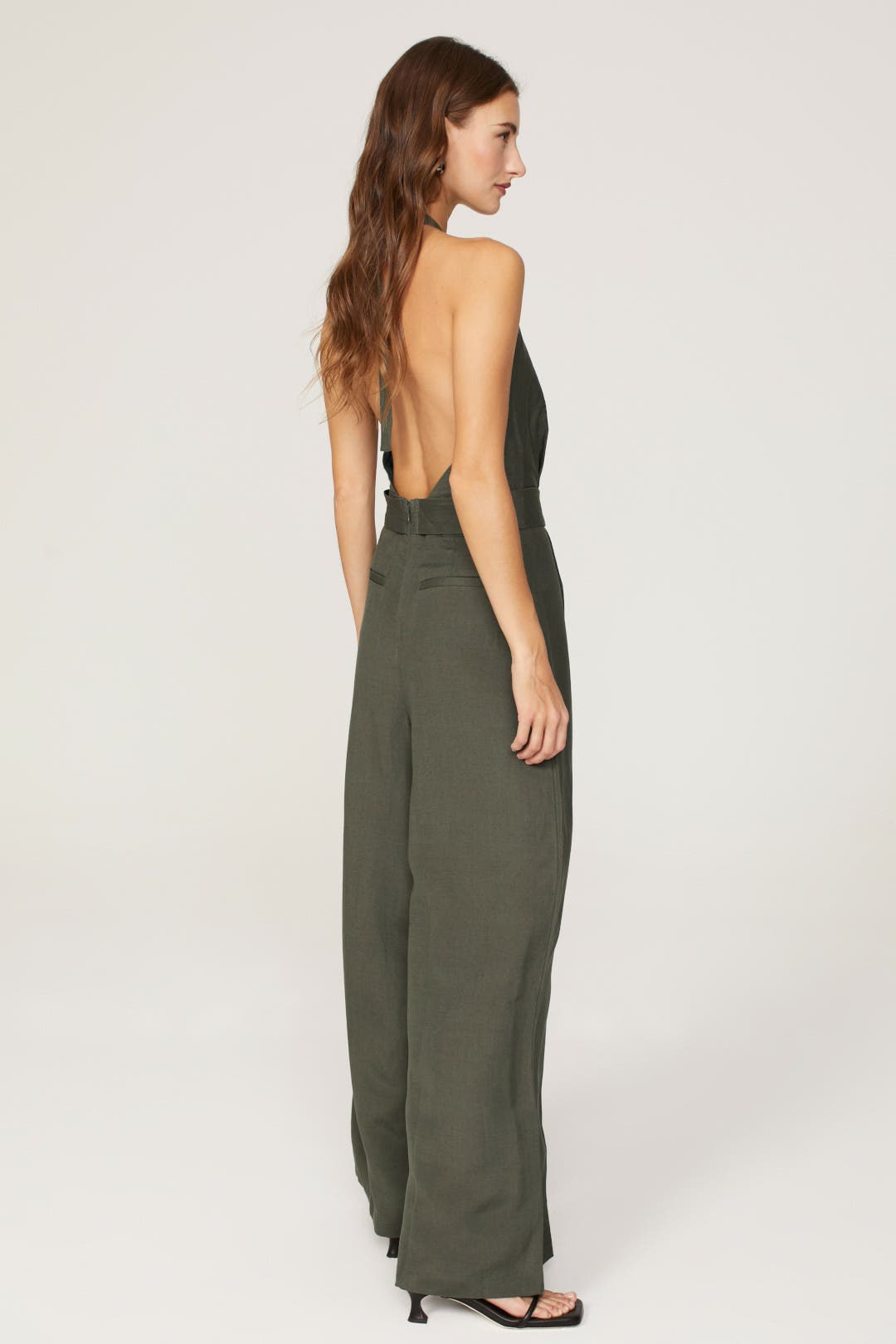 Sage Halter Jumpsuit by Adam Lippes x RTR | Rent the Runway