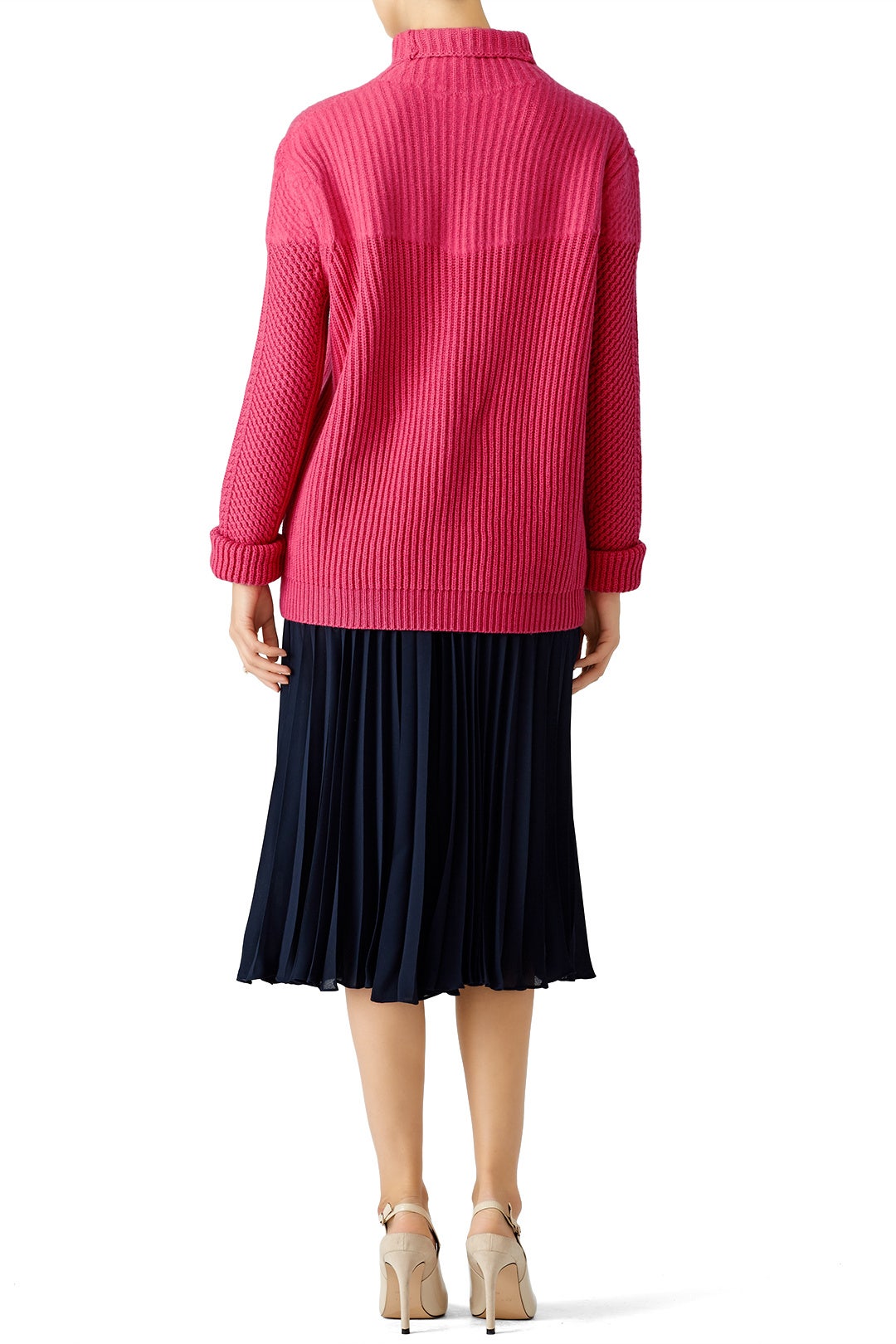 Pink Jayleen Sweater by Diane von Furstenberg 2
