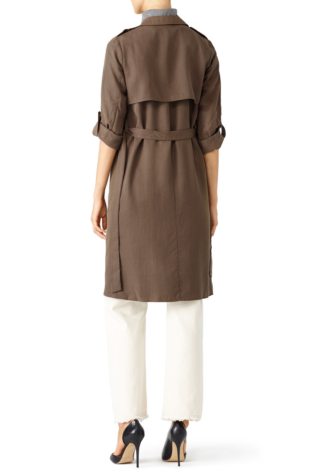 Brown Morning View Jacket by Lovers + Friends 2