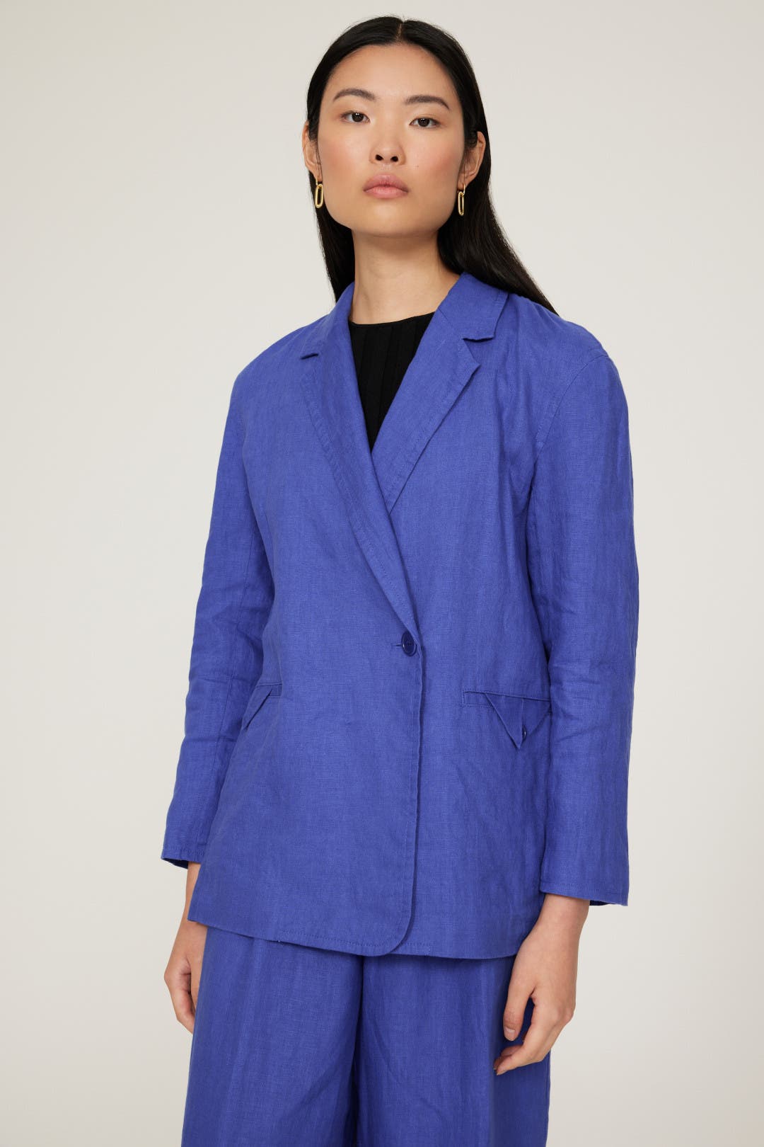 Double Breasted Linen Blazer by Madewell | Rent the Runway