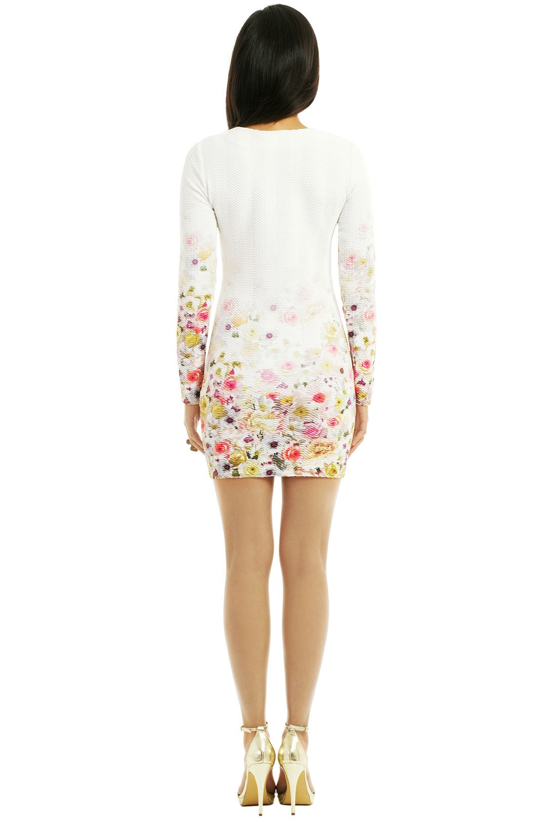 Twisted Floral Dress by MSGM 2
