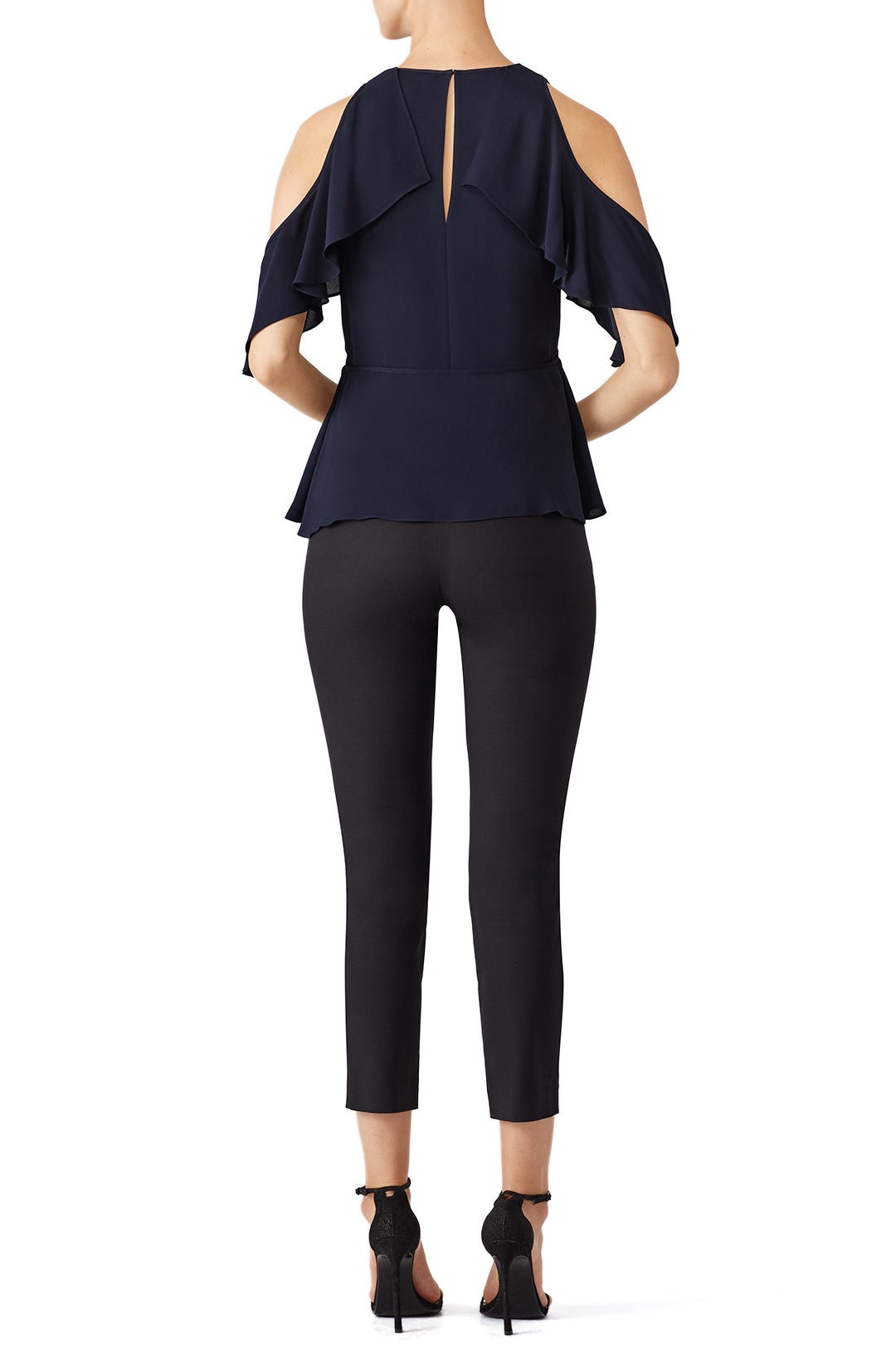 Navy Desiraya Classic Top by Theory 2