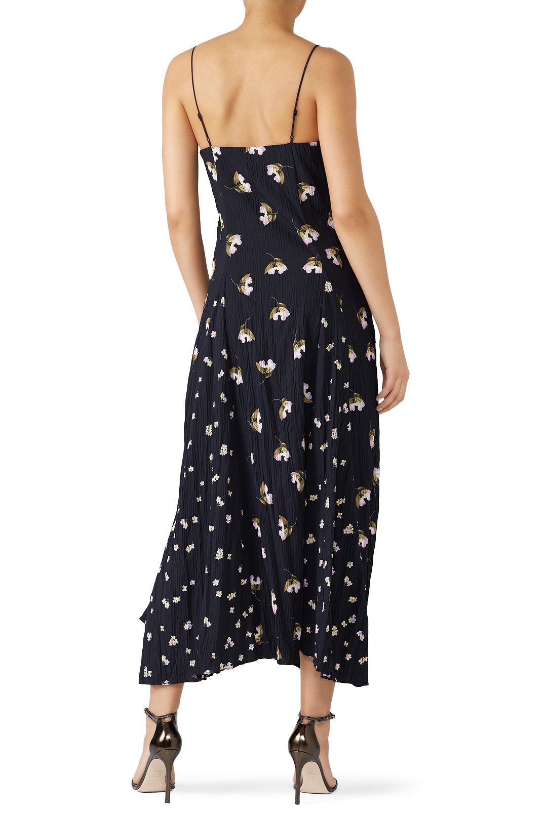 Mixed Ditzy Hibiscus Dress by VINCE. 2