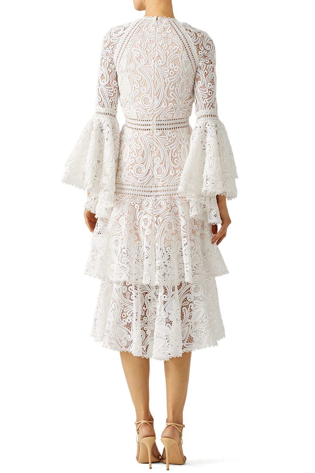 short white sequin dress Baltic Born Womens Antonella | Cream maid of honor dresses Size:X-Large/17-17.5 Neck/32-33 Sleeve line dress is crafted Fashion A Line Skirts