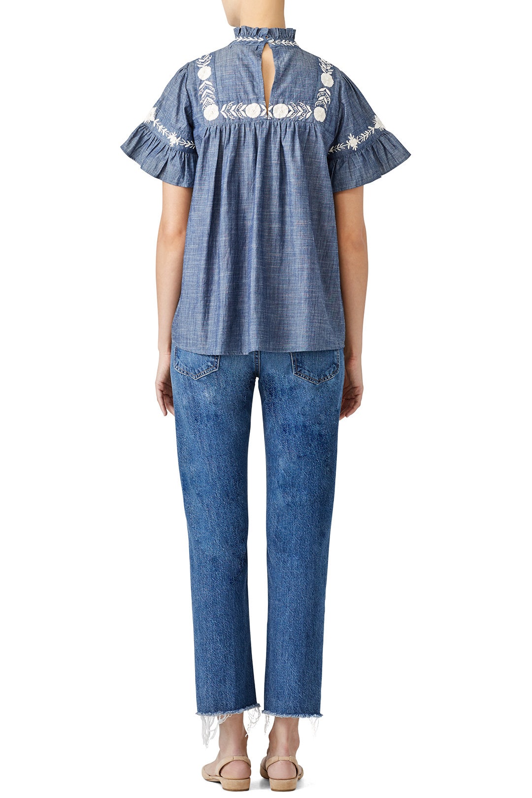 Chambray Klara Top by Banjanan 1